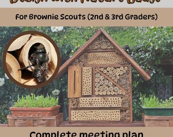 Brownies Design with Nature Badge | Complete Meeting Plans & Activities | Scout Leader | Scout Meeting | Fun Meeting | Badgework