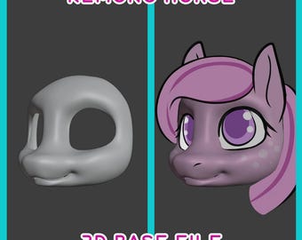 3D Druckbare Kemono Basis Pferd (nur DATEI)