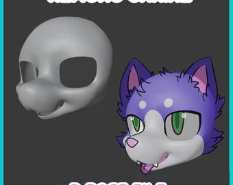 3D Druckbare Kemono Canine Fursuit Basis (DATEI)