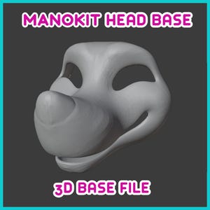 3D Printable Manokit Fursuit Base (FILE ONLY)