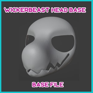 3D Printable Wickerbeast Fursuit Base (FILE ONLY)