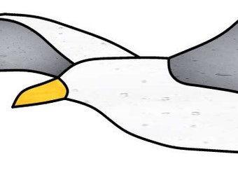 Seagull Stained Glass Pattern