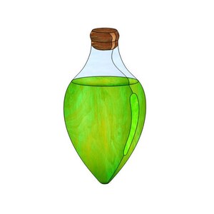 Magic Potion Glass Pattern