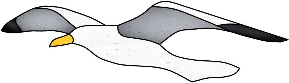 Seagull Stained Glass Pattern