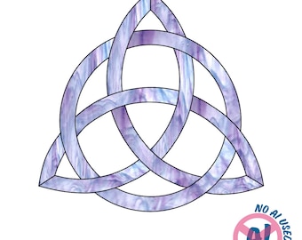Celtic Knot Stained Glass Pattern