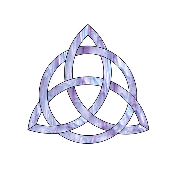 Celtic Knot Stained Glass Pattern