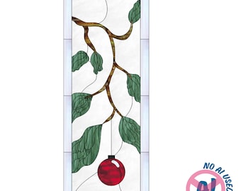 Winter Tree Stained Glass Pattern