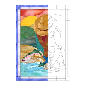 Custom Stained Glass Pattern Design