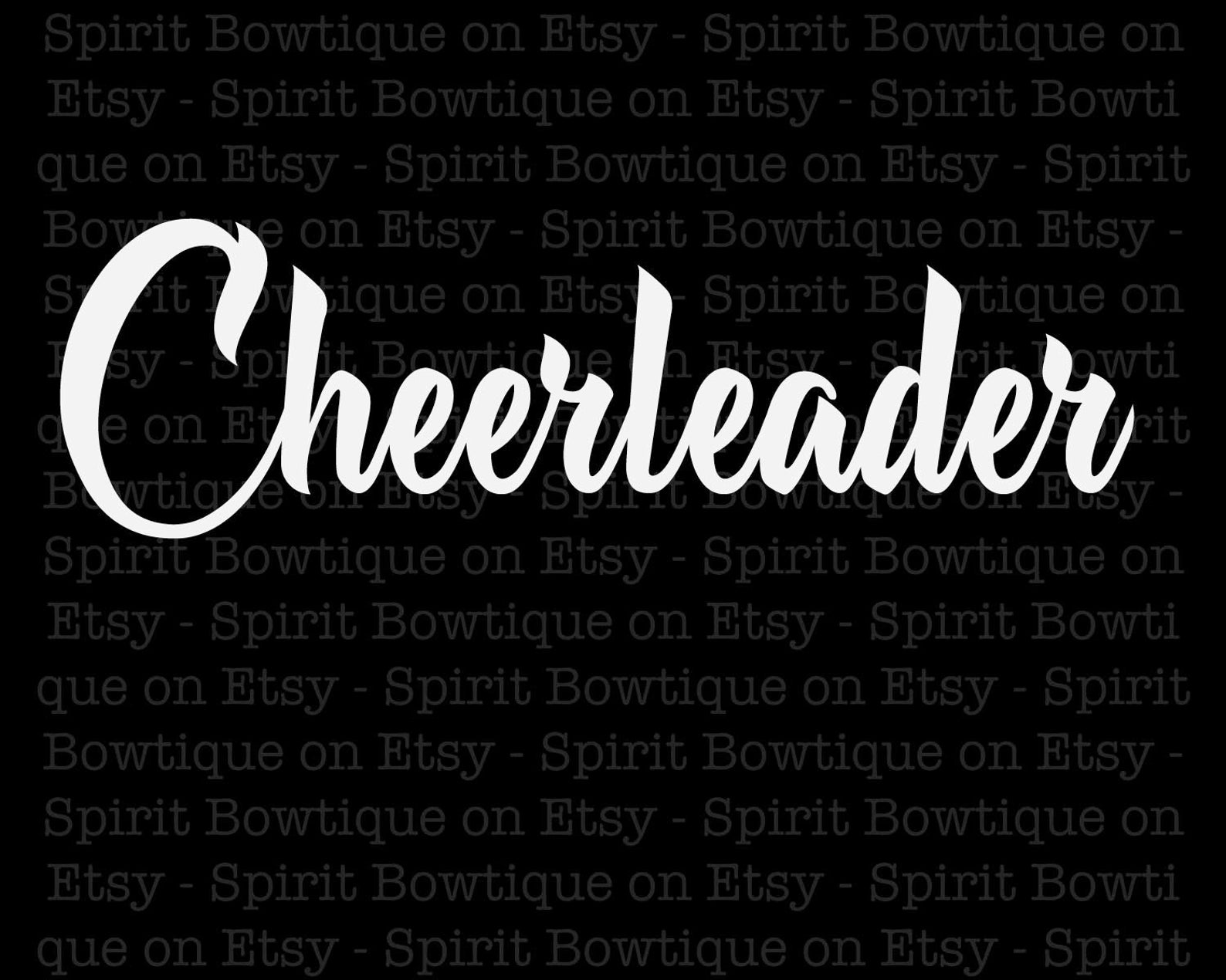 Cheerleader Script Descarga inmediata Etsy