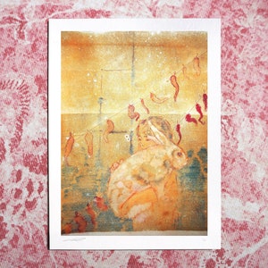 Chillies Hanging in The Kitchen, Limited Edition Giclée Print