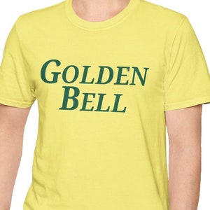 Camiseta Golden Bell Golf, camiseta April Major, camiseta Augusta, camiseta April Major, camiseta Augusta, camiseta de regalo para fanáticos del golf