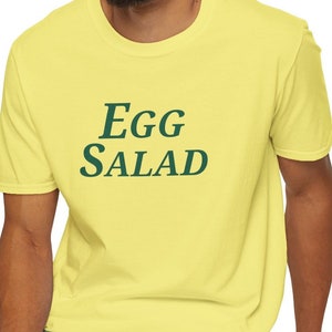 Camiseta de golf Egg Salad, camiseta de April Major, camiseta de Augusta, camiseta de April Major, camiseta de Augusta, camiseta de aficionado al golf