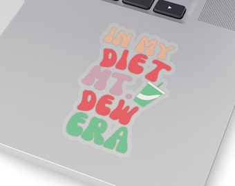 In My Diet Mt. Dew Era Sticker, Diet Mt. Dew Sticker, Eras Sticker, Diet Mt. Dew Lover, Diet Mt. Dew Fan