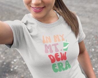 In My Mt. Dew Era T-Shirt, Unisex Softstyle T-Shirt