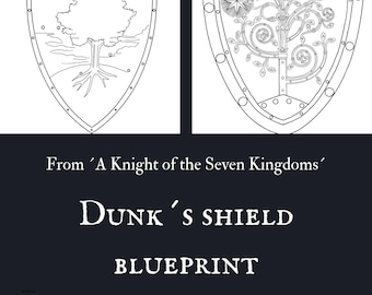 Duncan the Tall shield | A Knight of the Seven Kingdoms - series and book version cosplay blueprint
