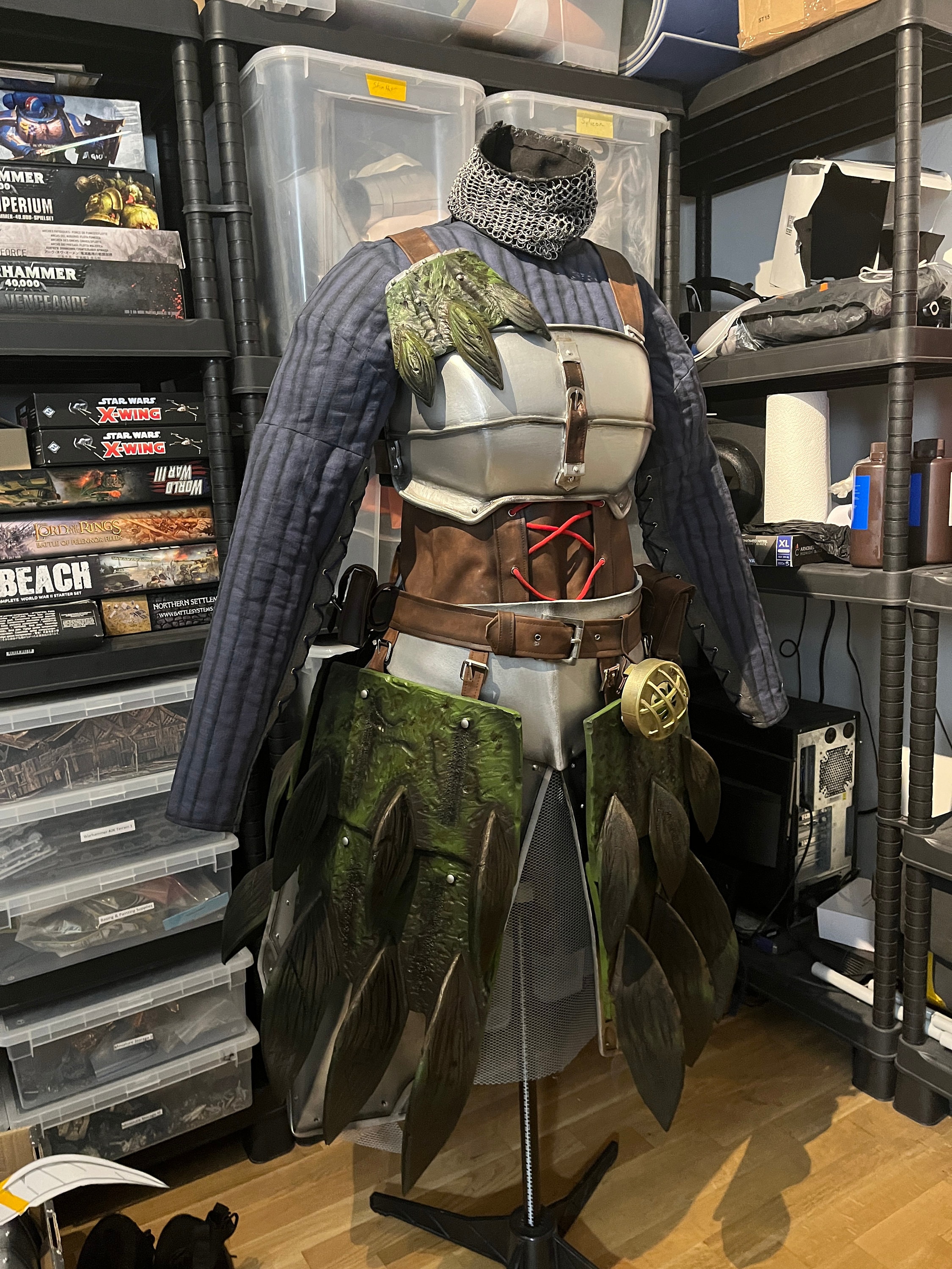 リオレウスの鎧の模様 - モンスターハンター風のコスプレ - Etsy 日本