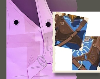 TotK Link body + back armor pattern