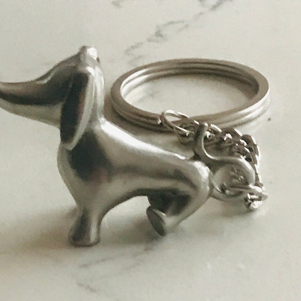 Portachiavi In Peltro Inglese Billy Goat - Fatto A Mano, Hin-KR1089