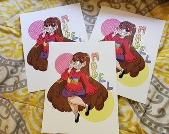 Mabel Pines - print