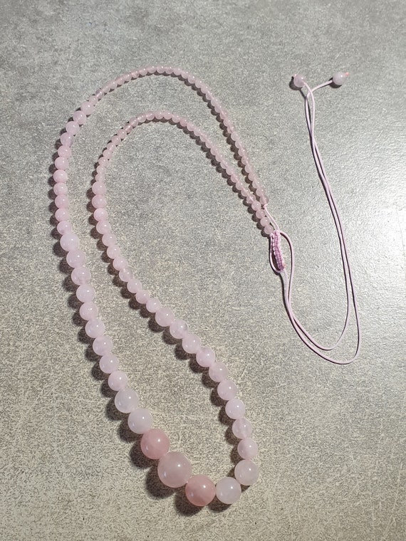 14 Perles De Quartz Rose Naturel 8 Mm - Pour Création De Bijoux DIY