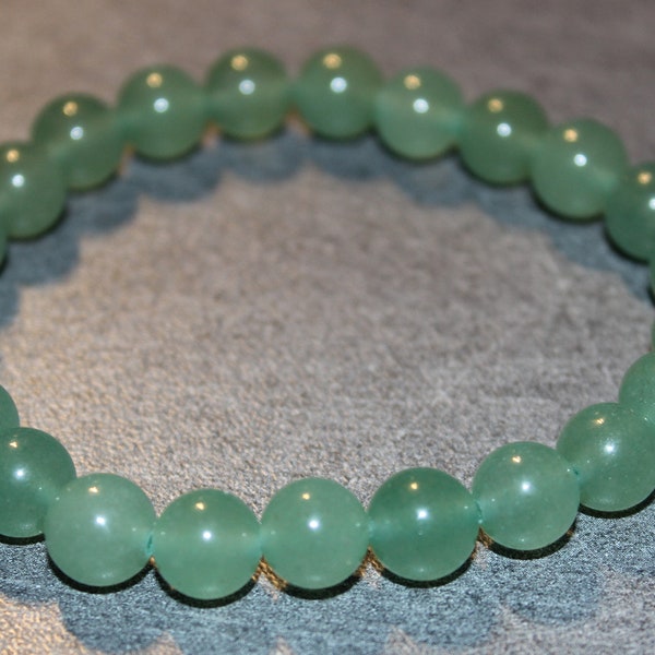 Pulsera Aventurina verde - Piedras naturales - 8mm