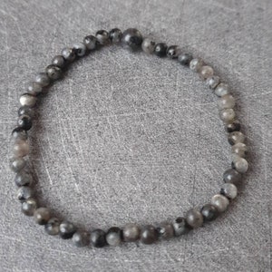 Labradorite bracelet - Natural stones - 4 mm