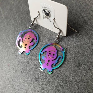 Gingerbread men earrings - Christmas