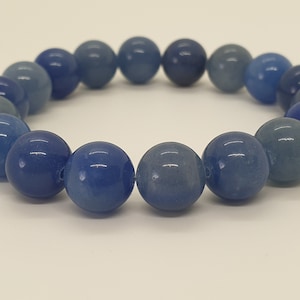 Blauwe Aventurijn armband - Natuurstenen - 10 mm