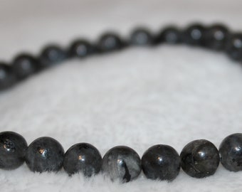 Labradorite Bracelet - Natural Stones - 6 mm