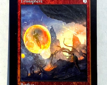 1x Foil Altered Art Hazezon, Shaper of Sand (non-foil Into Foil