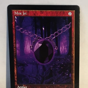 Arte alterado de la tarjeta personalizada Mox Jet