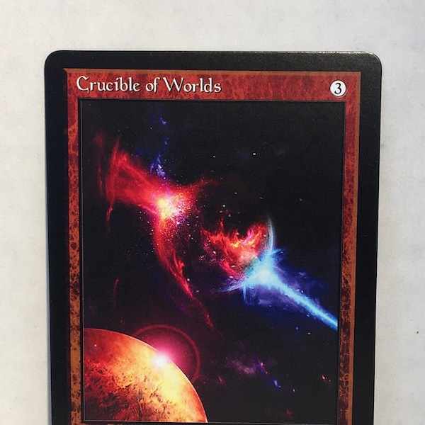 Crucible of Worlds (Custom Card Alternate Art)