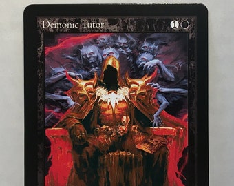 Demonic Tutor (Custom Card Alternate Art)