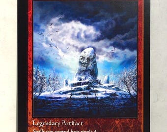 1x Foil Altered Art Hazezon, Shaper of Sand (non-foil Into Foil