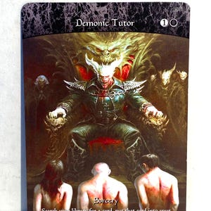 Demonic Tutor Proxy #5 | Full Art