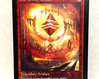 1x Foil Altered Art Hazezon, Shaper of Sand (non-foil Into Foil