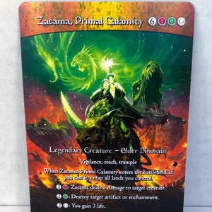 Zacama Primal Calamity Proxy | Full Art