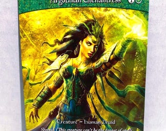 アルゴスの女魔術師/Argothian Enchantress 3枚セット アルゴスの女魔術師/Argothian Enchantress》[EMA] 緑R | 日本最大級