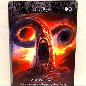 The Abyss Mtg - Etsy