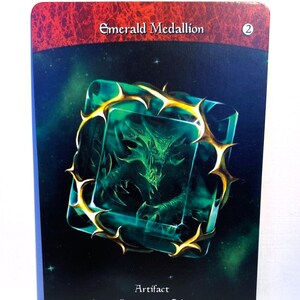 Medallón Esmeralda (Proxy) / Arte completo