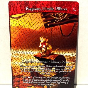 Ragavan Nimble Pilferer Proxy | Full Art
