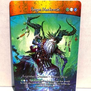 Mtg Proxy Angus Mackenzie - Etsy