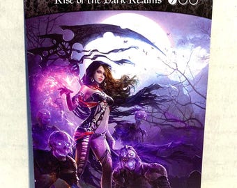 rise of the dark realms mtg final fantasy [183] [Foundations] [Foil]  Face to Face Games Put all creature cards from all graveyards onto the battlefield under your control. Rise of the Dark Realms