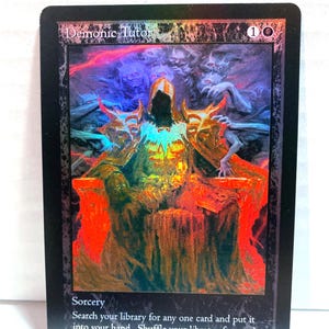 FOIL Demoniczny Proxy Tutora