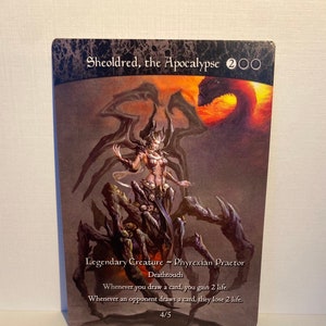 MTG 改変アートカード 黙示録のシェオルドレッド - Etsy 日本 MTG 改変アートカード 黙示録のシェオルドレッド - Etsy 日本