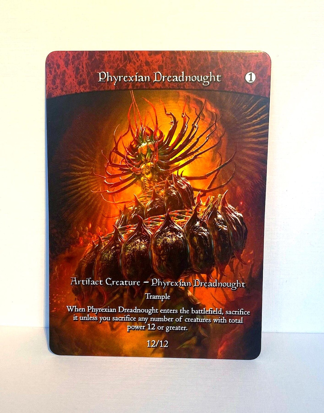 Phyrexian Dreadnought Proxy | Full Art - Etsy