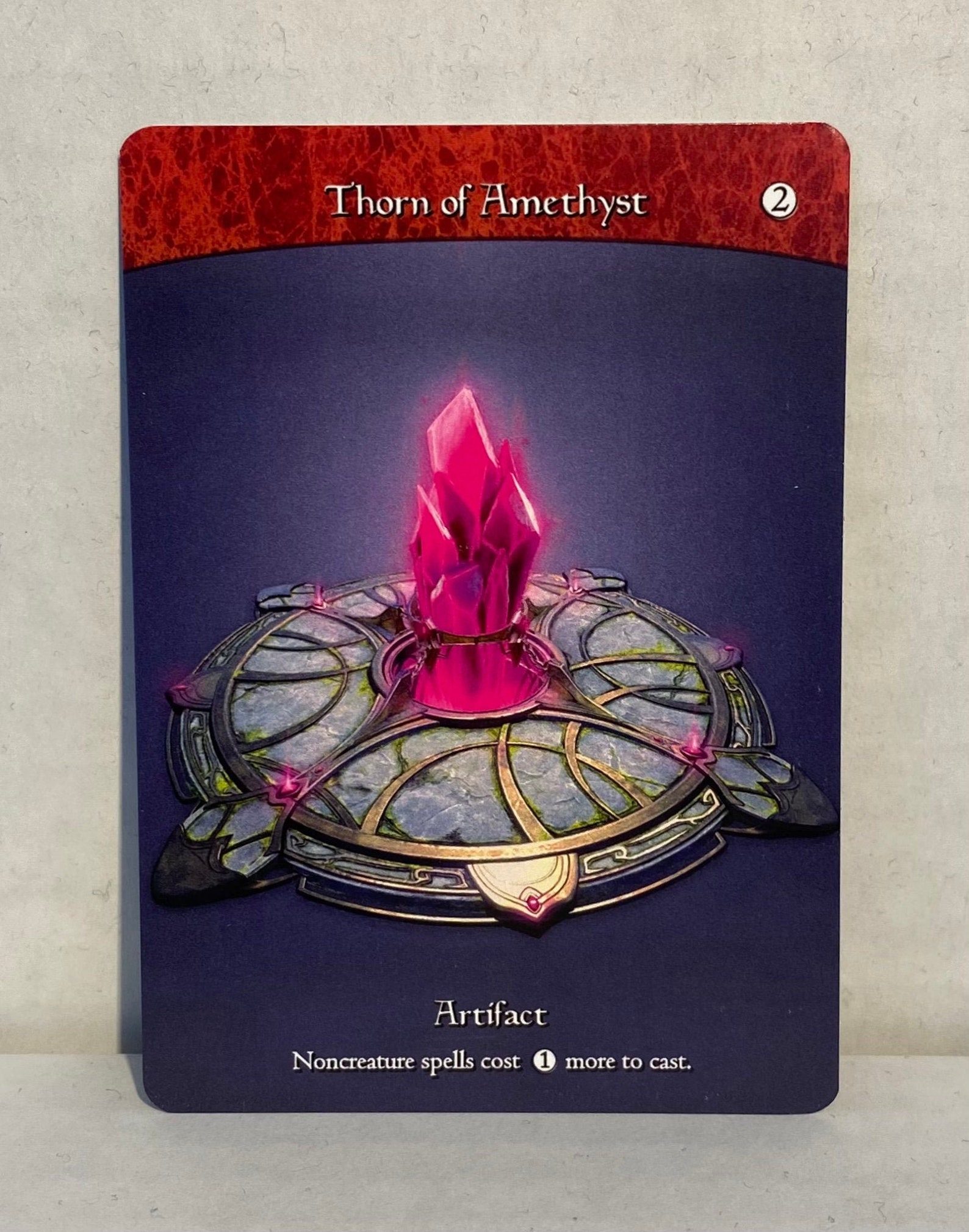 Thorn of Amethyst custom Card Alternate Full Art Etsy