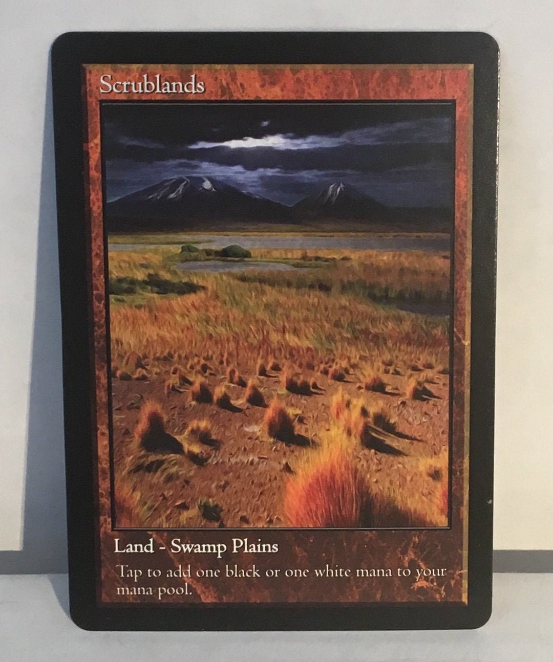 Scrubland デュアルランド MTG】Scrubland デュアルランド