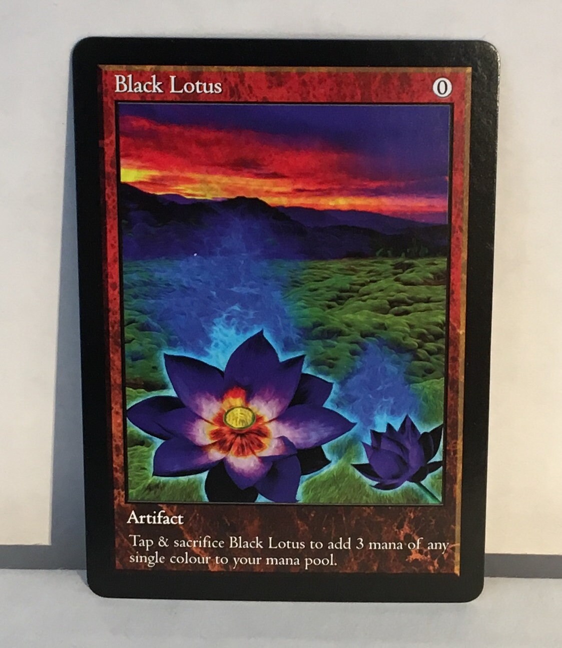 Amazon.co.jp: Black Lotus ブラックロータス アートプリント