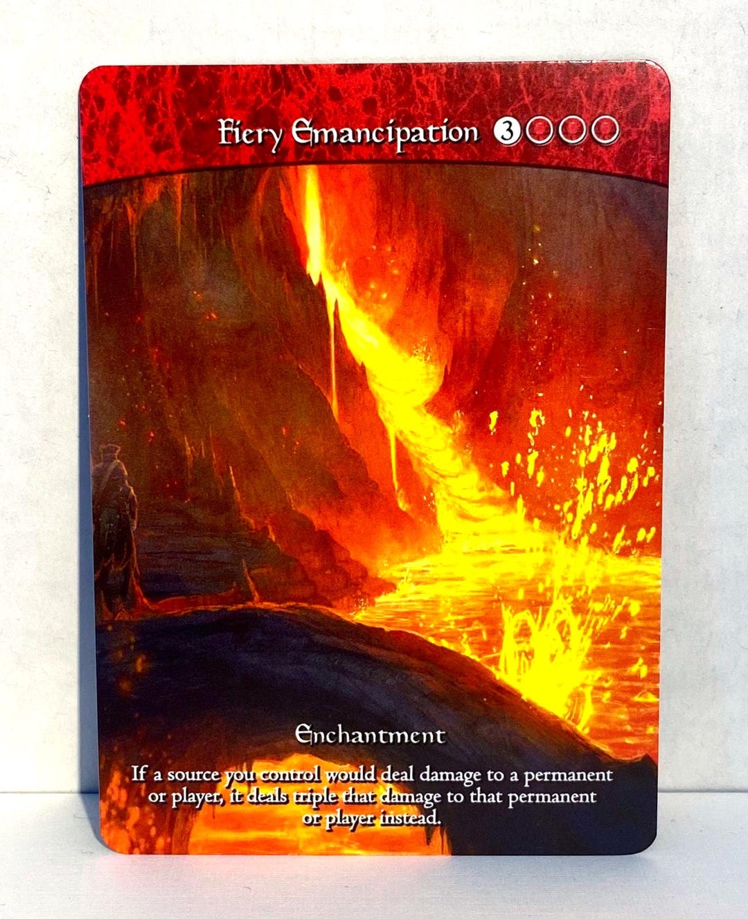 mtg cards like fiery emancipation Fiery Emancipation Proxy | Full Art